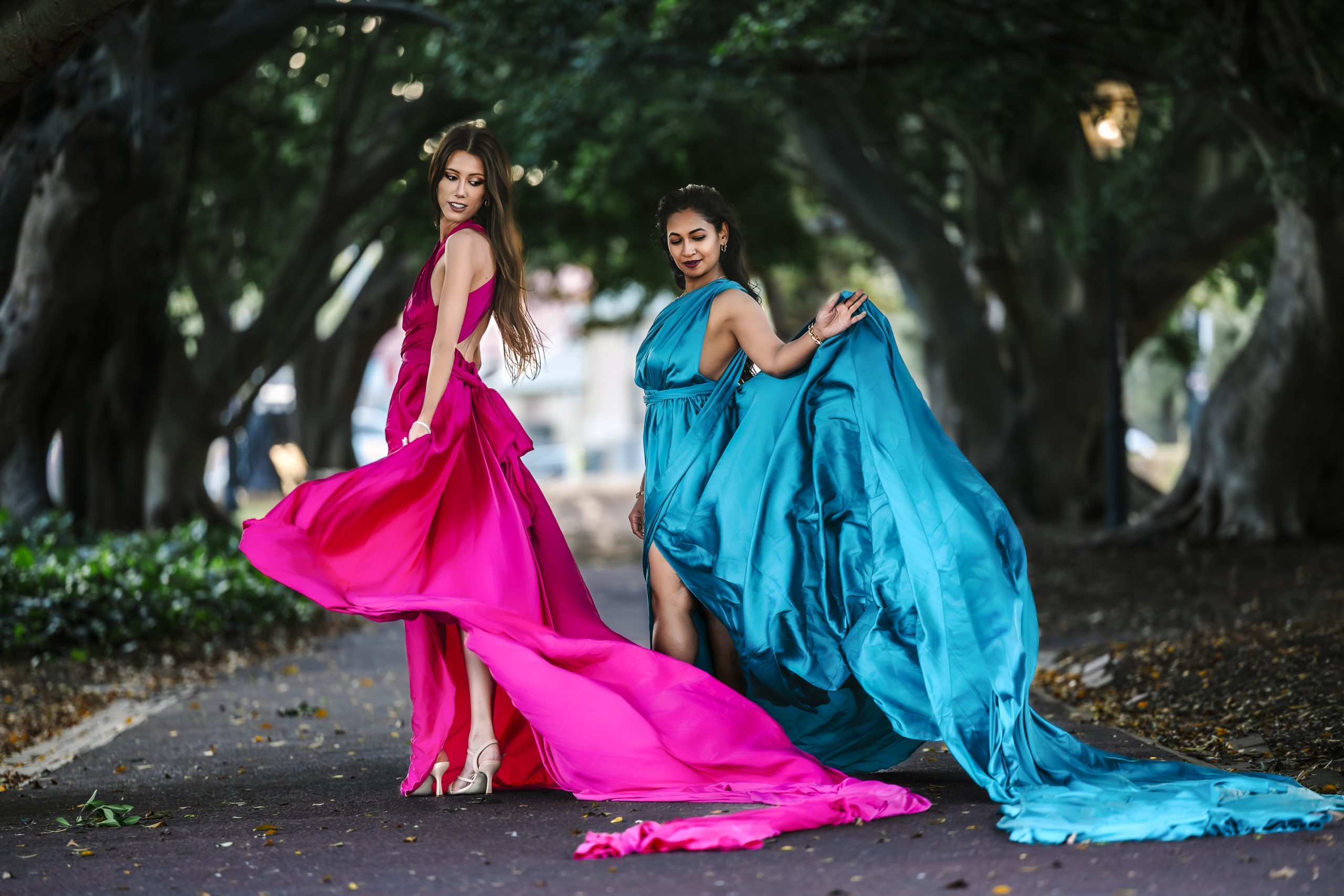 Flying Dress Group Photoshop