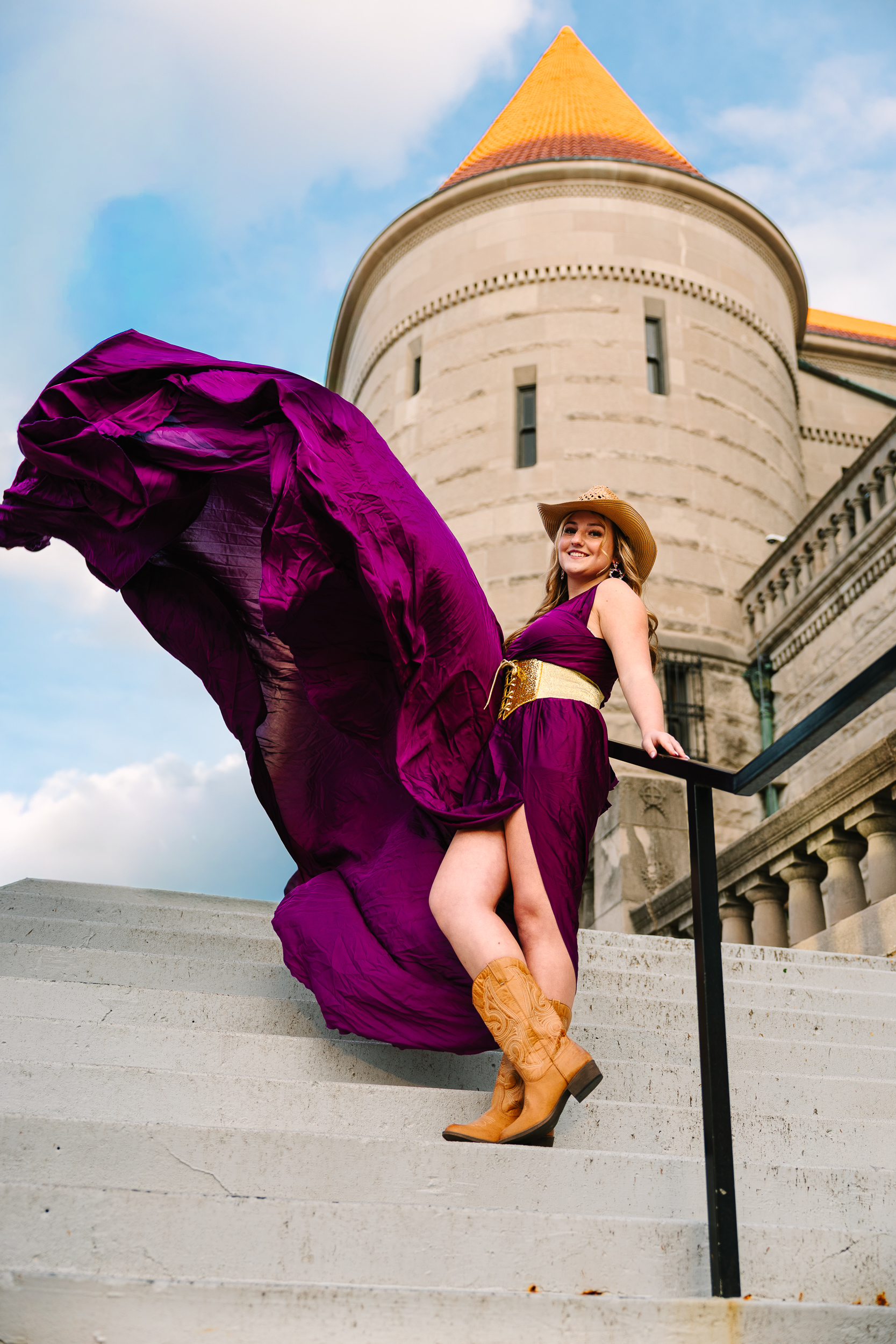 Flying Dress Cowgirl